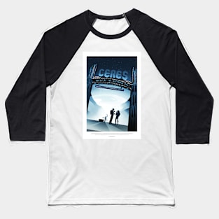 Ceres, Travel Poster Baseball T-Shirt